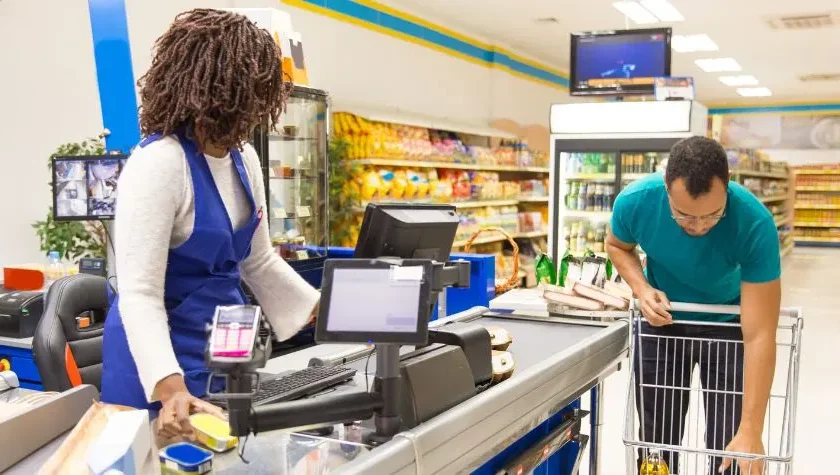 Supermarket POS system 1