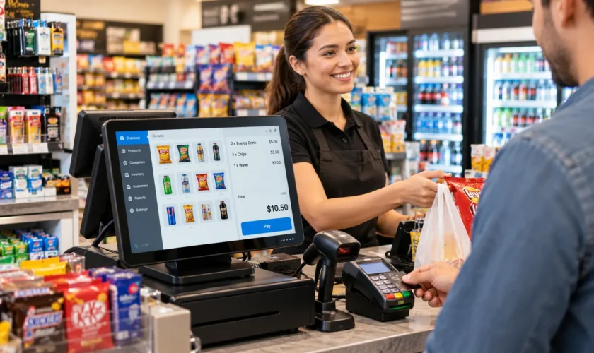 POS system for convenience stores