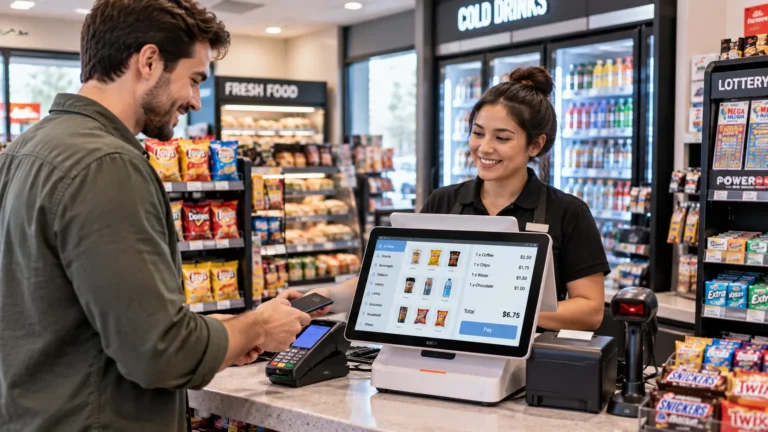 Convenience Store POS for Lottery